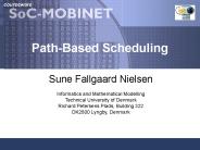 Path-Based Scheduling