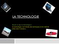 LA TECHNOLOGIE PowerPoint PPT Presentation