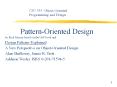Pattern Oriented Design: Design Patterns Explained PowerPoint PPT Presentation