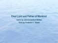 Dear Lord and Father of Mankind PowerPoint PPT Presentation