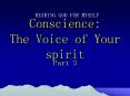 Conscience: The Voice of Your spirit PowerPoint PPT Presentation