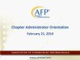2013 CHAPTER ADMINISTRATORS PowerPoint PPT Presentation
