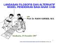 LANDASAN FILOSOFIS DAN ALTERNATIF PowerPoint PPT Presentation