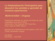 La Sistematizaci