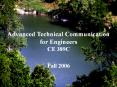 Advanced Technical Communication PowerPoint PPT Presentation