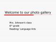 Welcome to our photo gallery PowerPoint PPT Presentation