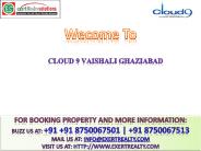 Cloud 9 Vaishali @ +91 8750067501 # Cloud 9 New Projects