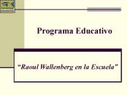 Programa Educativo