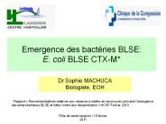 Emergence des bact