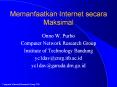 Memanfaatkan Internet secara Maksimal PowerPoint PPT Presentation