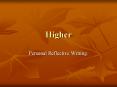 Higher PowerPoint PPT Presentation