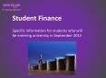 Student Finance PowerPoint PPT Presentation