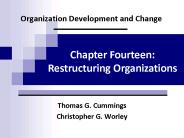 Organization Development and Change
