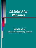 DESIGN II for Windows PowerPoint PPT Presentation