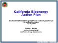 California Bioenergy Action Plan PowerPoint PPT Presentation