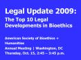 Legal Update 2009: PowerPoint PPT Presentation