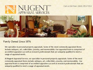 Appraisal services fort lauderdale