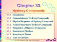 Hydroxy Compounds PowerPoint PPT Presentation