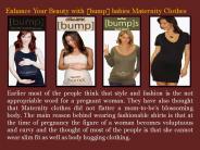 Enhance Your Beauty with Maternity Clothes