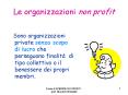 Le organizzazioni non profit PowerPoint PPT Presentation