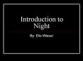 Introduction to Night PowerPoint PPT Presentation