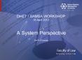 DHET / SAMSA WORKSHOP 18 April 2012 PowerPoint PPT Presentation