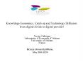 Knowldege Economics, Catch up and Technology Diffusion: from digital divide to digital provide? PowerPoint PPT Presentation