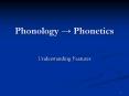 Phonology ? Phonetics PowerPoint PPT Presentation