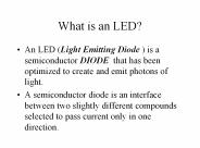 What is an LED?
