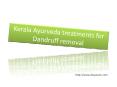 Kerala Ayurveda treatment for dandruf treatment PowerPoint PPT Presentation