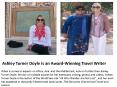 Ashley Turner Doyle is an Award-Winning Travel Writer PowerPoint PPT Presentation