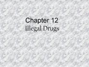 Chapter 12  Illegal Drugs