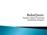 Online Invoicing and Billing Software