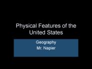 Physical Features of the United States