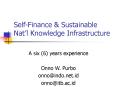 Self-Finance PowerPoint PPT Presentation