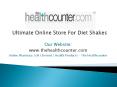 Best UK Based Online Store For Diet Shakes - TheHealthCounter PowerPoint PPT Presentation