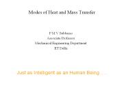 Modes of Heat and Mass Transfer