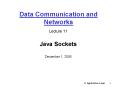Data Communication and Networks PowerPoint PPT Presentation