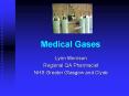 Medical Gases PowerPoint PPT Presentation