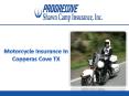 Motorcycle Insurance In Copperas Cove TX PowerPoint PPT Presentation