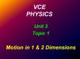 VCE PHYSICS PowerPoint PPT Presentation
