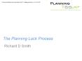 The Planning Lock Process PowerPoint PPT Presentation