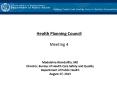 Health Planning Council PowerPoint PPT Presentation