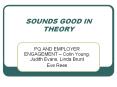 SOUNDS GOOD IN THEORY PowerPoint PPT Presentation