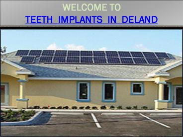 Teeth Implants In Deland