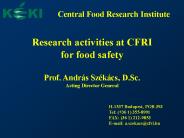 Central Food Research Institute