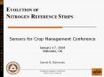 EVOLUTION OF NITROGEN REFERENCE STRIPS PowerPoint PPT Presentation