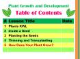 Plant Growth and Development PowerPoint PPT Presentation