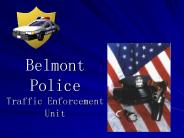Belmont Police Traffic Enforcement Unit