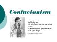 Confucianism PowerPoint PPT Presentation